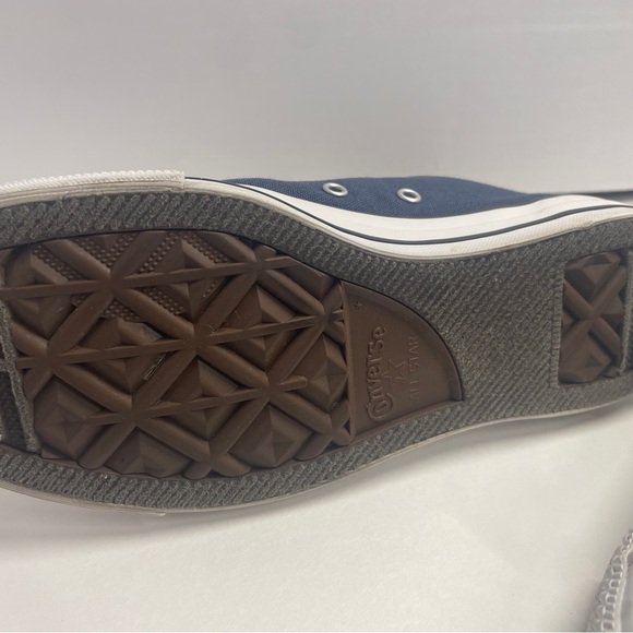 Converse Navy High Tops with White Details - Picture 5 of 8